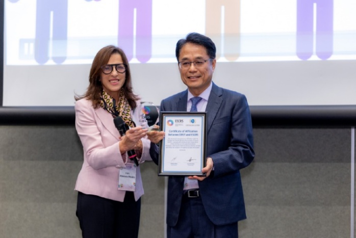 2025年12月 ESCRS理事長 Prof. Filomena Ribeiro交流